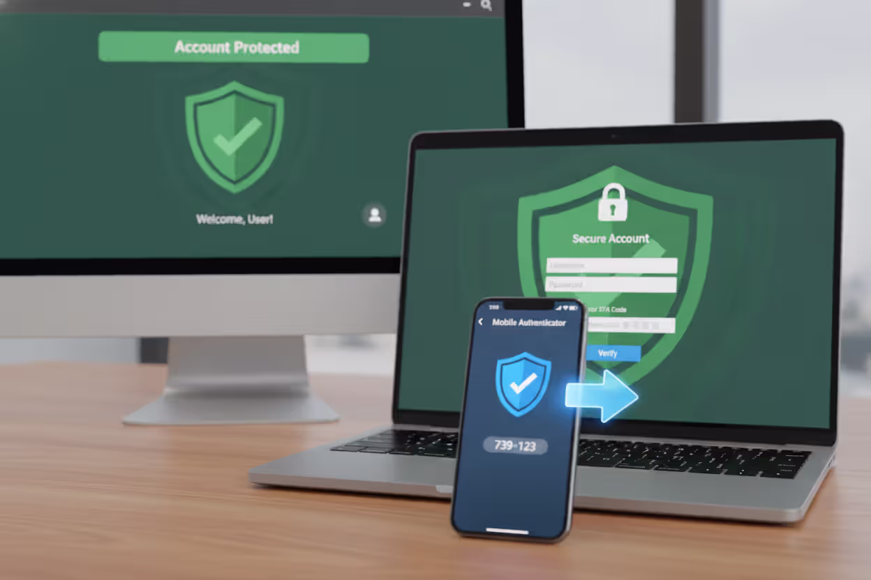 Multi-factor authentication protecting an online account login